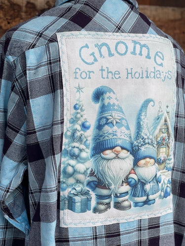 GNOME FOR THE HOLIDAYS Holiday Flannel